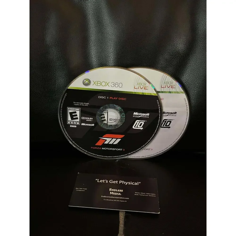 Forza Motorsport 3 Microsoft Xbox 360 Loose Video Game
